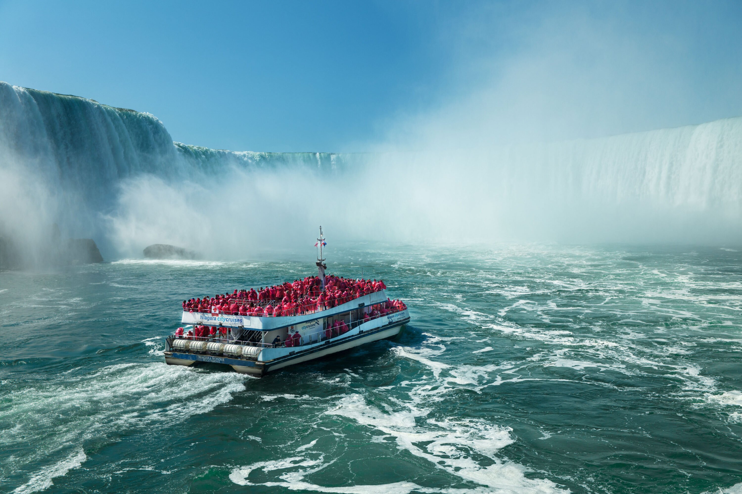 안개 아가씨호 (Maid of the Mist) 탑승